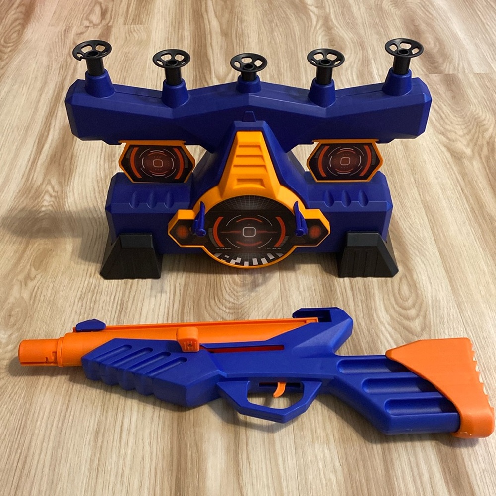Nerf gun target practice